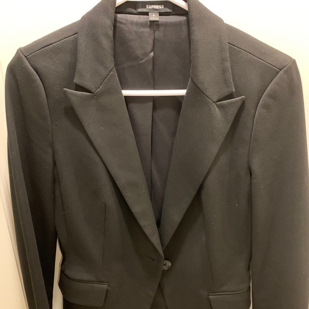 Express Suit jacket in classic Black
